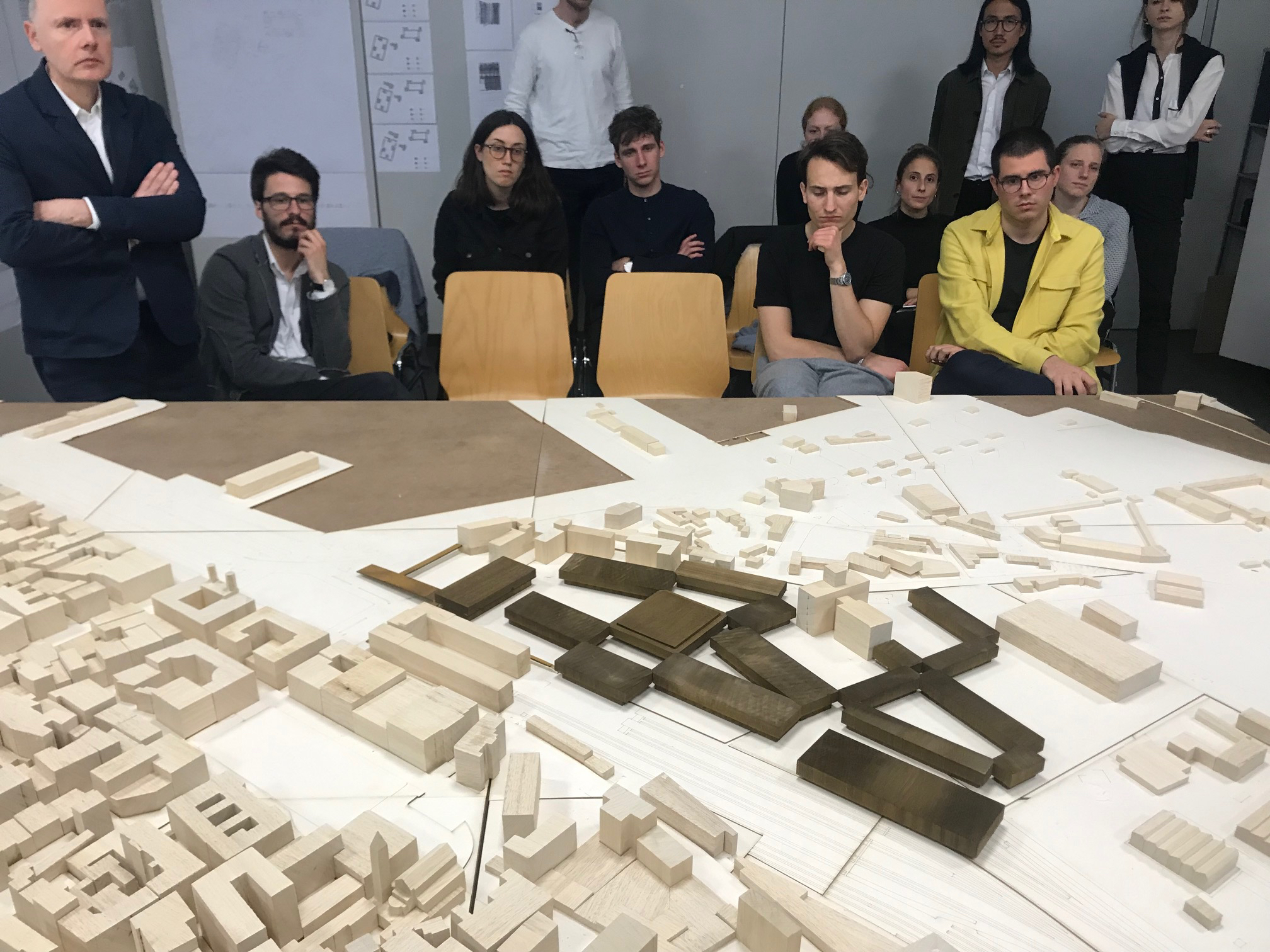 Intermediate Diploma Critique, Cagliari Continuità, Studio Jonathan Sergision, Accademia di architettura, Mendrisio (Switzerland), April 3, 2019.